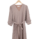 Modström Preloved Evita Dress - Sunset Check