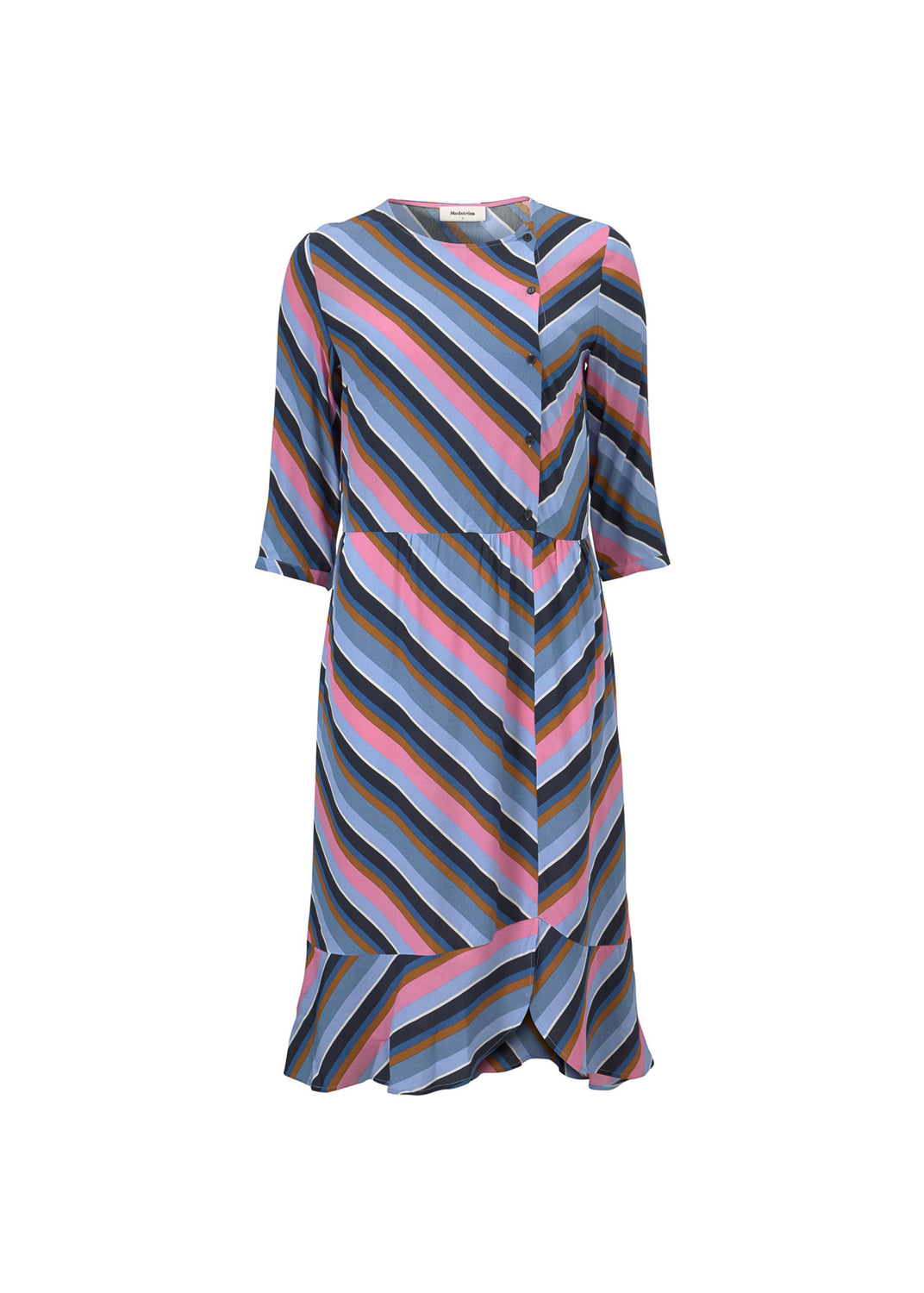 Modström Preloved Rylan print dress - Flash Stripe