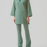 Modström Preloved  AnniMD pant - Green Meadow