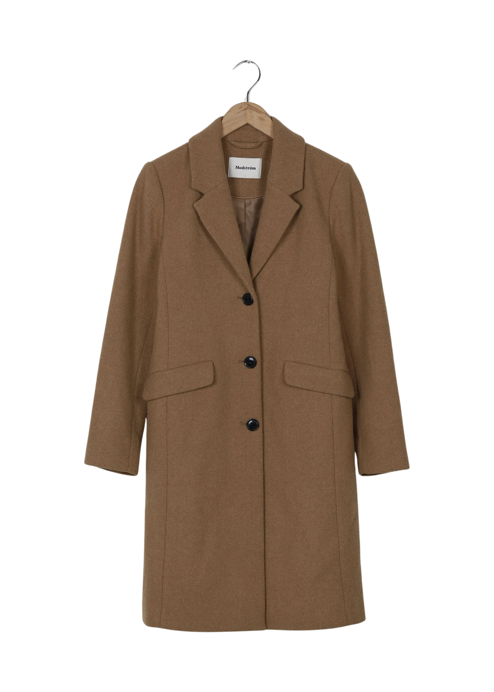 Modström Preloved Pamela coat - brown sugar - Brown sugar