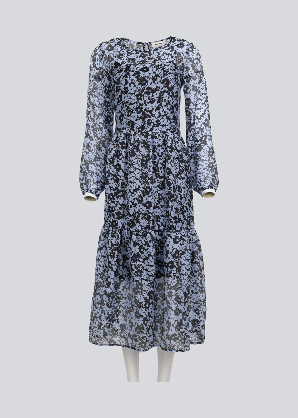 Modström Preloved Honny print dress - Buttercup Blue