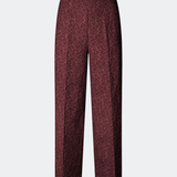 Pants with straight legs in a structured material. HollisMD pants have a medium waist with hidden zipper at one side, and two welt pockets on the back.&nbsp;