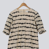 Modström Preloved PoemMD print top - Tie Dye Lines