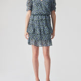 Modström Preloved Earl print dress - Blue Mini Floral