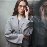 Simonmd jacket - Black Melange