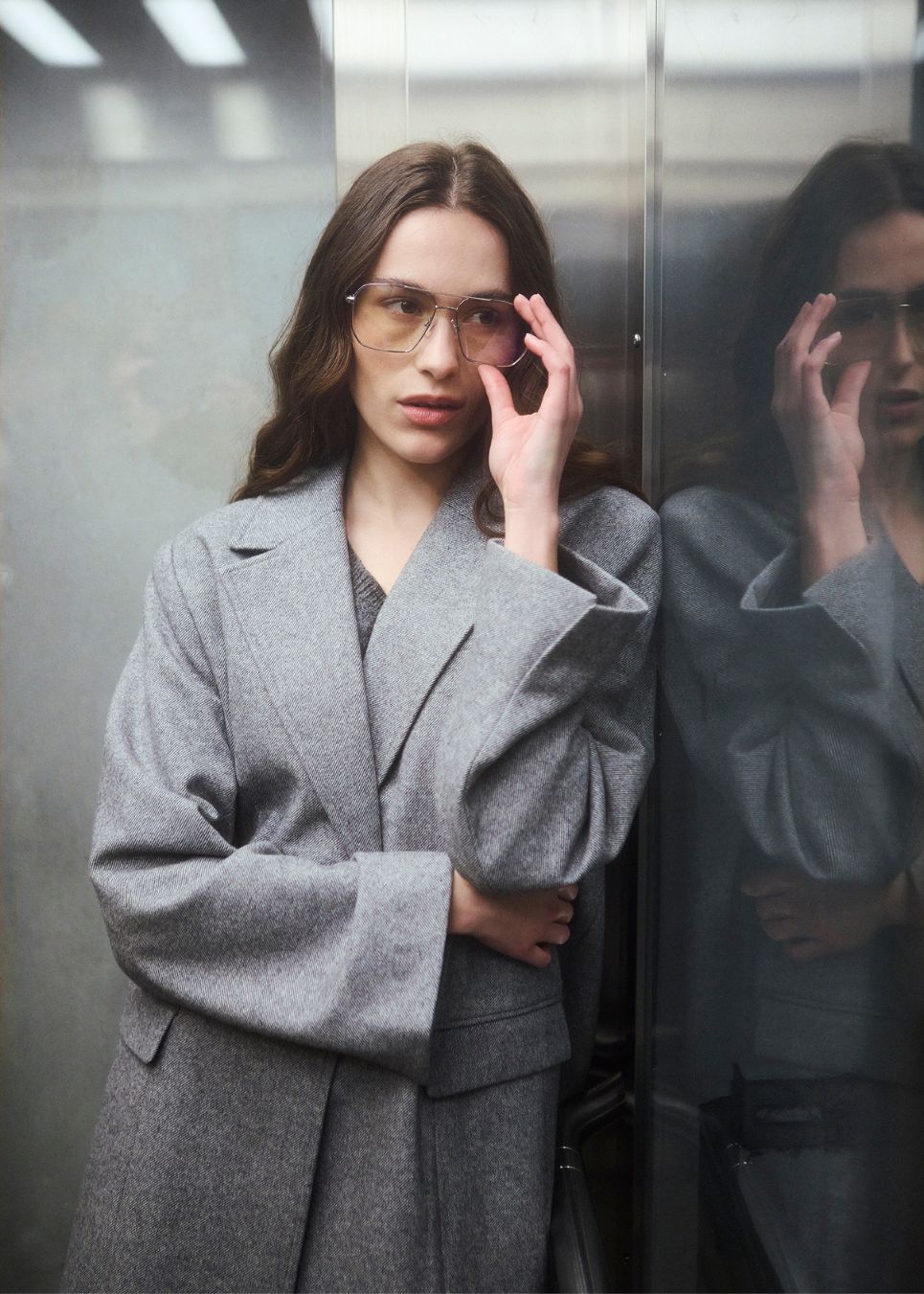 Simonmd jacket - Black Melange