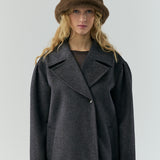 DemmiMD Hat is a soft bucket hat with a fluffy finish and a classic rounded shape. The wide brim gives the hat a relaxed expression and makes it an easy addition to seasonal looks. Style it with a jacket or knitwear for a cool everyday look.