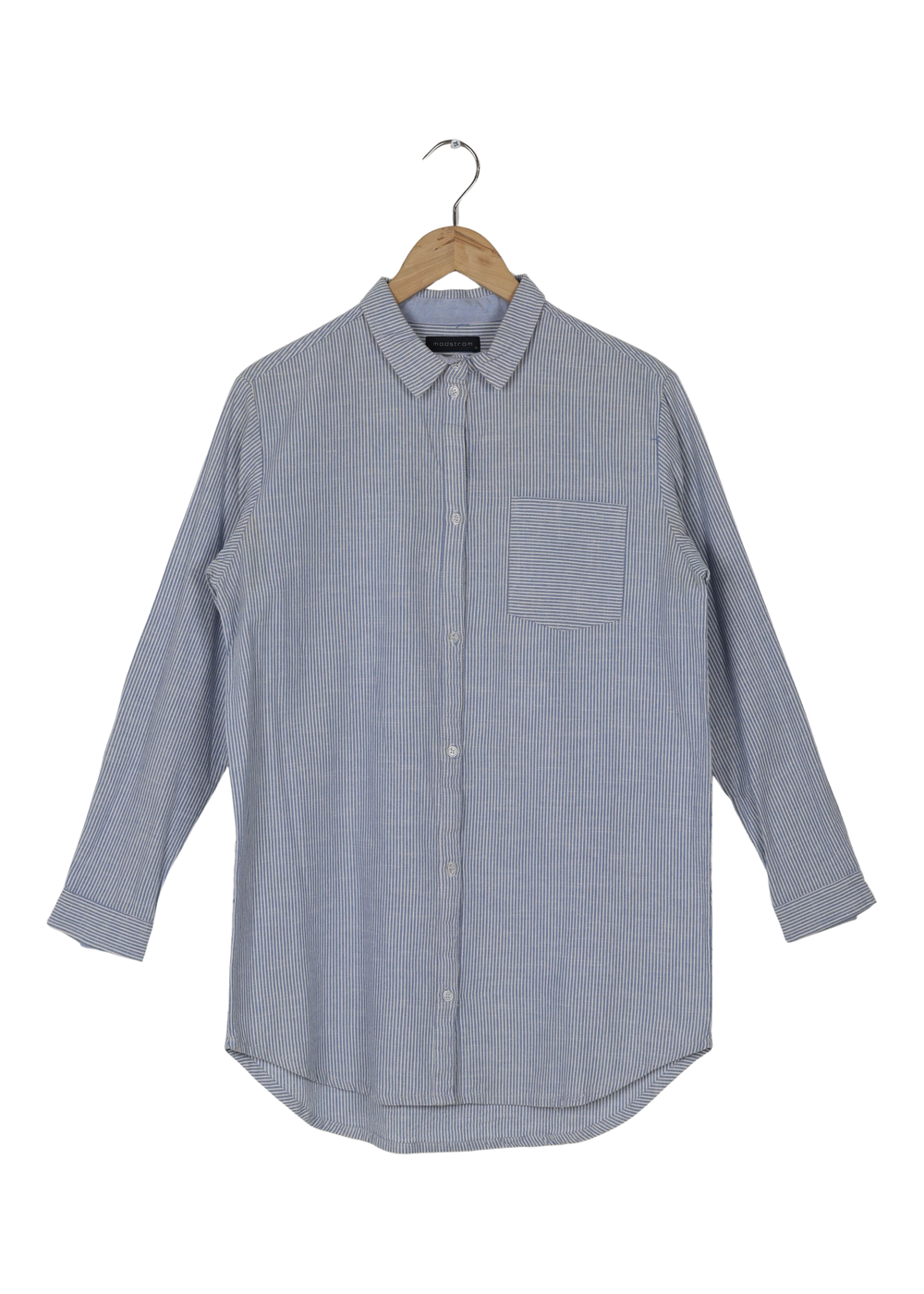 Modström Preloved Striped shirt - Blue