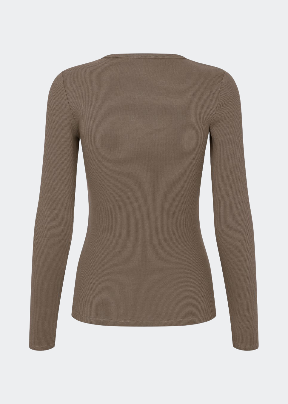 Basic t-shirt in soft cotton rib with stretch. Igormd short t-shirt has a tight fit with short sleeves.