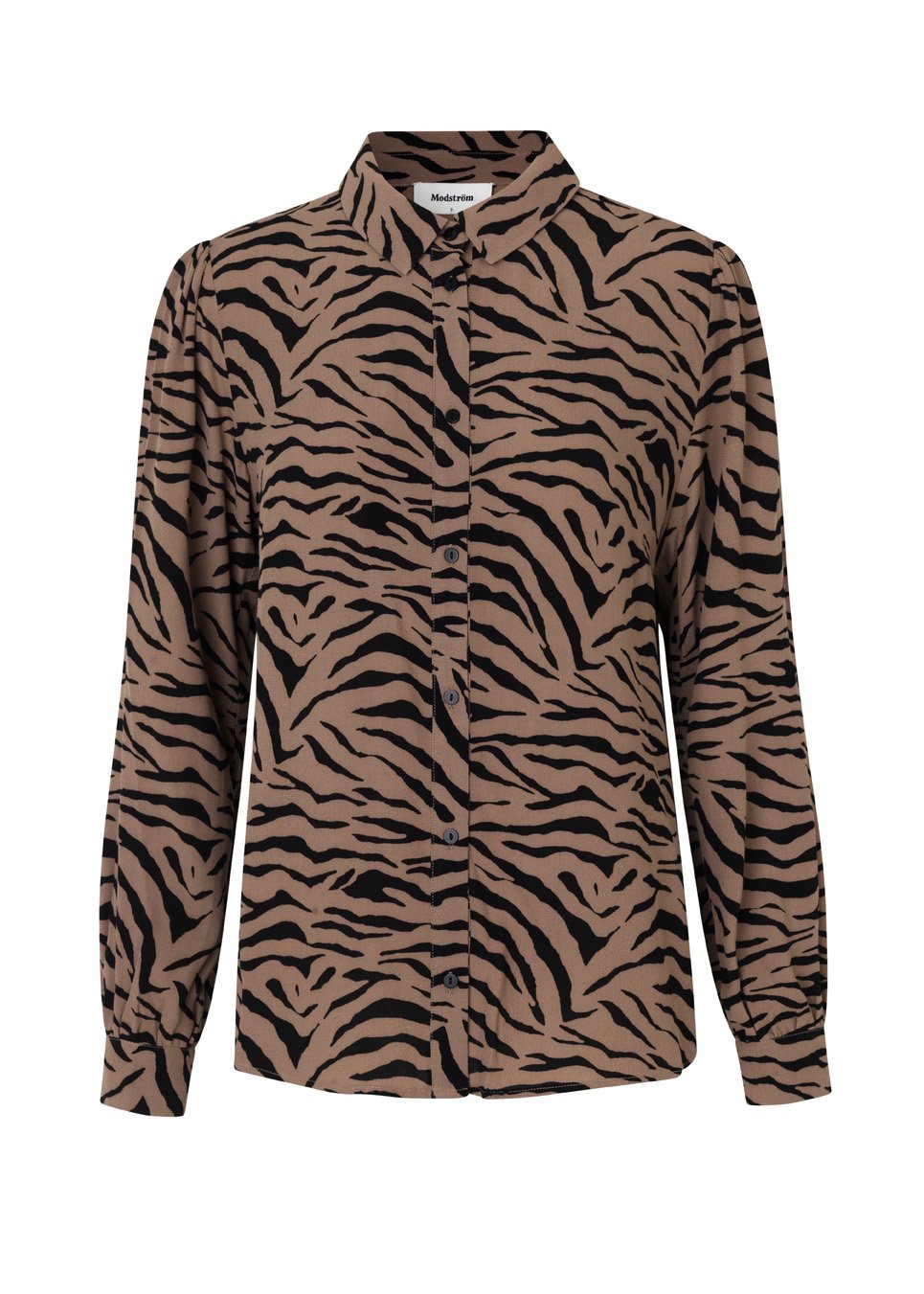 Modström Preloved Ibu print shirt - Mountain Zebra