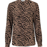 Modström Preloved Ibu print shirt - Mountain Zebra