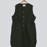 Modström Preloved Kip vest - Dark Army