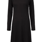 Modström Preloved Krown flare dress - Black