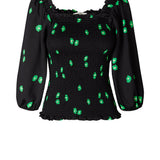 Modström Preloved TappieMD print top - Green Daisy
