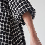 Modström Preloved Evita dress - Black Check