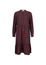Modström Preloved Sedina dress - Red Check