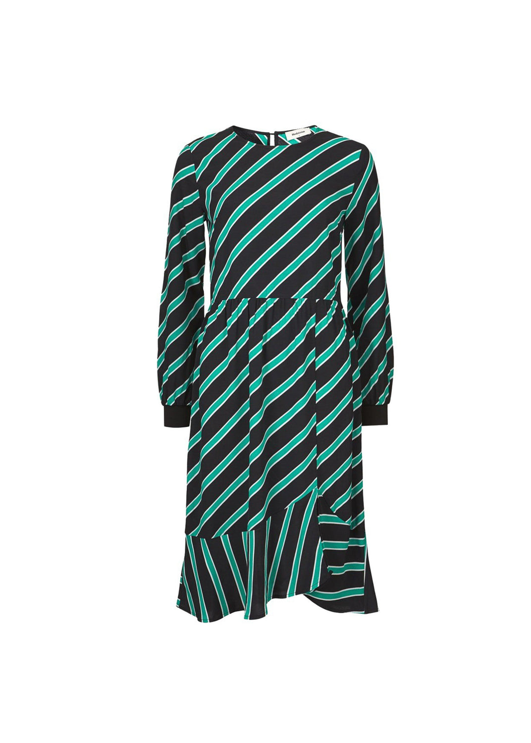 Modström Preloved Monet print dress - Candy stripe