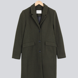 Modström Preloved Pamela coat - Empire Green
