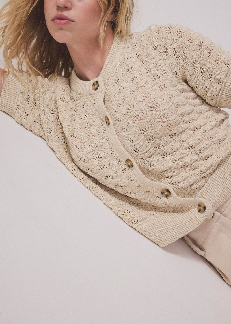 Neppomd cardigan - Summer Sand
