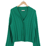 Modström Preloved AliceMD cardigan - Green Meadow