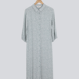 Modström Preloved Teddy print dress - Sage bloom