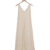Modström Preloved RufusMD long print dress - Mini Topaz