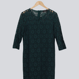 Modström Preloved Trinity dress - Pine Green