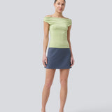 HimaMD off-shoulder top - Nile