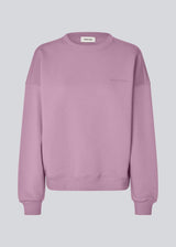 Sweatshirt in purple with logo made in a cotton mixture. Paulamd sweat has a round neckline and ribbing at the sleeves and bottom.&nbsp;