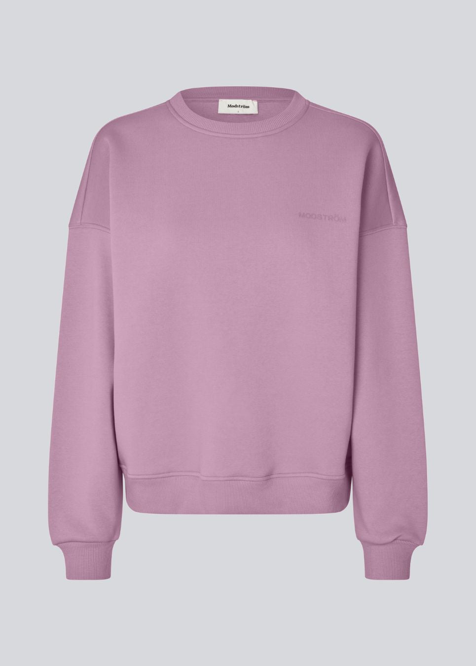 Sweatshirt in purple with logo made in a cotton mixture. Paulamd sweat has a round neckline and ribbing at the sleeves and bottom.&nbsp;
