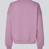 Sweatshirt in purple with logo made in a cotton mixture. Paulamd sweat has a round neckline and ribbing at the sleeves and bottom.&nbsp;