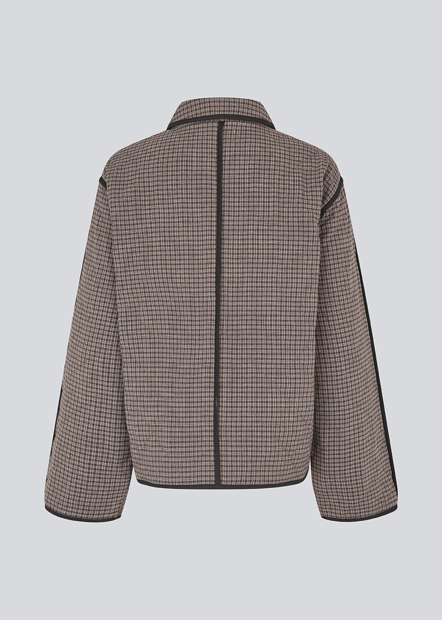 L'Appartement ♦︎STAMMBAUM Mod Coat Mod Ref Black Gingham Rochelle Quilt Coat – Ex-voto