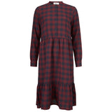 Modström Preloved Sedina dress - Red Check