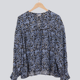 Modström Preloved Menna print top - Forest Fleur