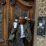 Hullamd jacket - Brown