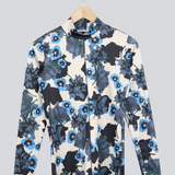 Modström Preloved AustinMD print top - Shadow Flower