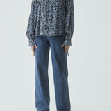 Modström Preloved Menna print top - Forest Fleur