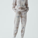 Modström Preloved Holly print pants - Sage Tie Dye