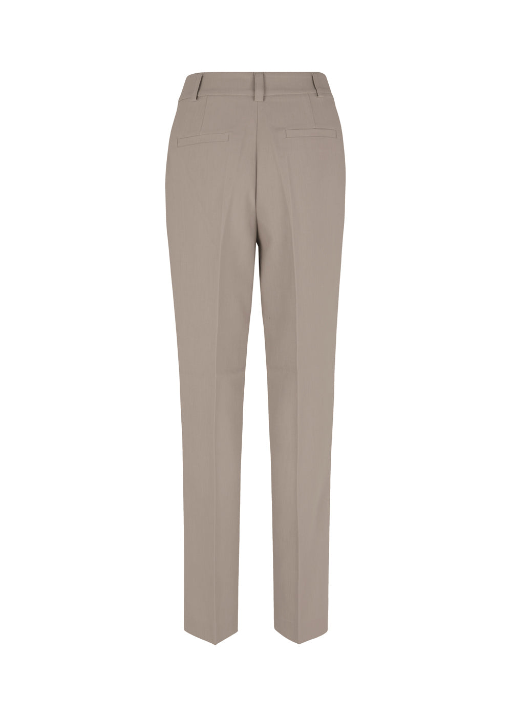 Gale straight pants i farven Satelite er en herreinspireret buks med lige, smalle ben. Buksens design holdes klassisk med pressefolder og en mellemhøj talje. Modellen er 173 cm og har en størrelse S/36 på Indersøm (S/36): 82 cm Bukserne forlænges med 0,5 cm for hver størrelse.