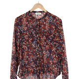Modström Preloved Teal shirt - Red Camouflage