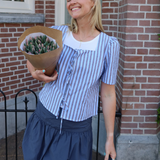 Margotmd poplin skirt - Ombre Blue