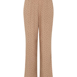 Modström Preloved Talle print pants - Camel Polka
