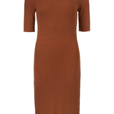 Modström Preloved Krown t-shirt dress - Brandy Brown