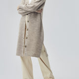 Modström Preloved Timme cardigan - Beige melange