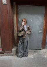 Tuesdaymd pants - Dark Grey Melange