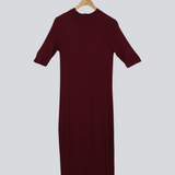 Modström Preloved Krown t-shirt dress - Currant
