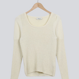 Modström Preloved RuthMD o-neck - Summer Sand