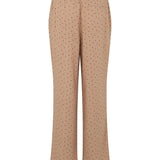 Modström Preloved Talle print pants - Camel Polka