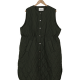 Modström Preloved Kip vest - Dark Army