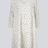 Modström Preloved Richie print dress - Off White Dot